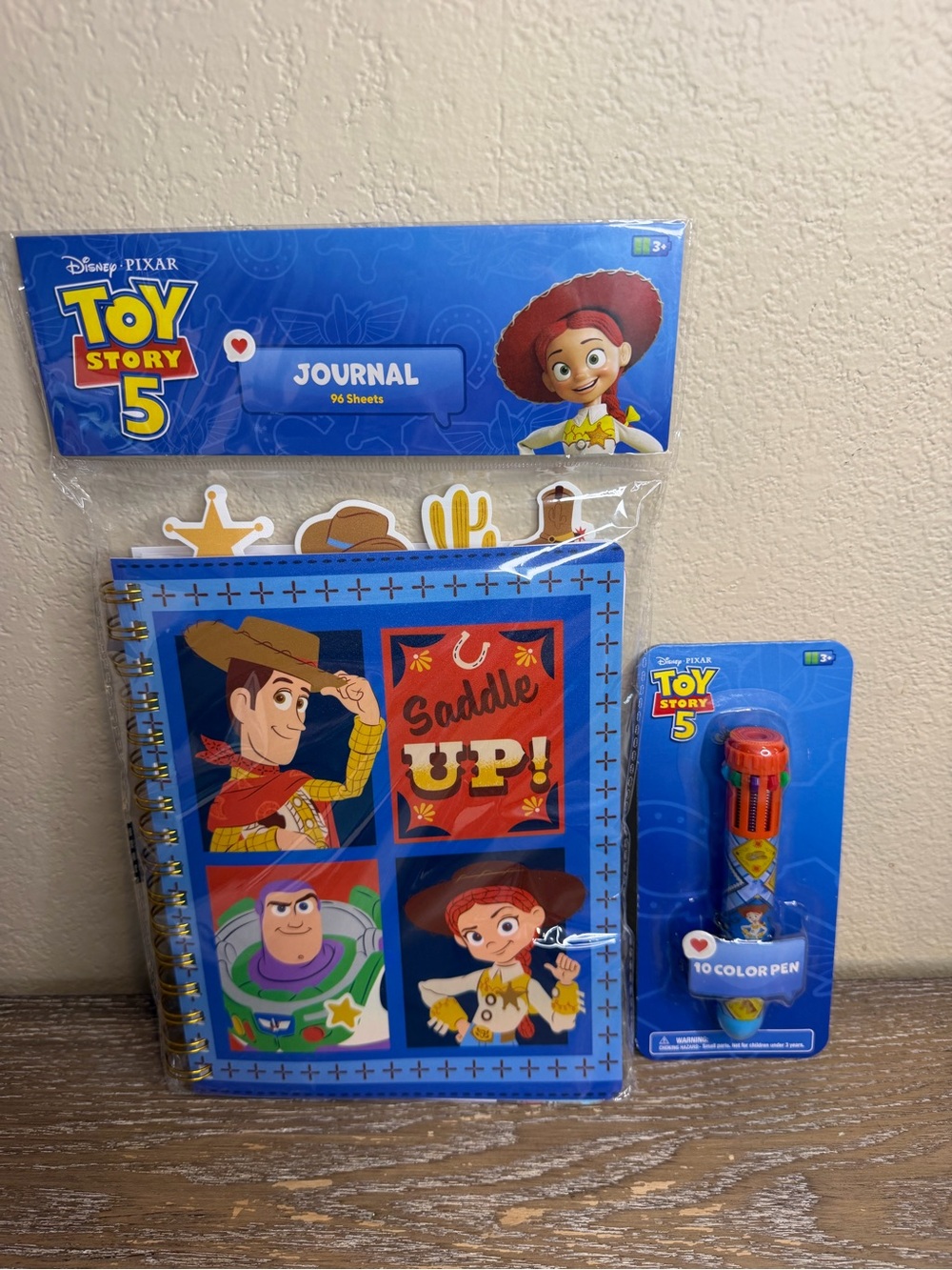 New Target Bullseye Toy Story Journal and Pen